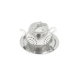 Stainless Steel Teapot Shape Tea Infuser Spice Flower Tea Strainer