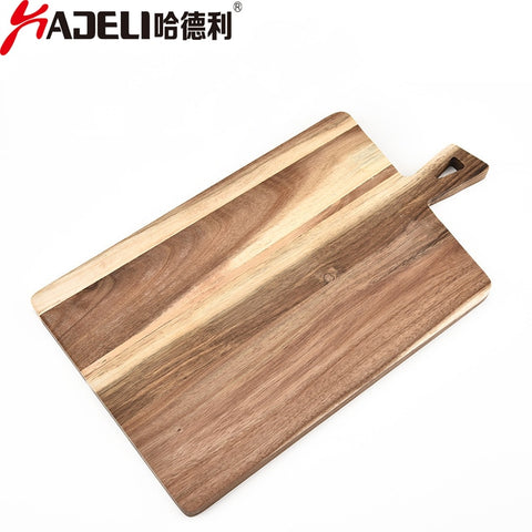 HADELI Acacia Wood Cutting Board Large Wood Cutting Board