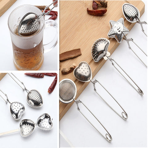 Tea Infuser Stainless Steel Mesh Tea Strainer Coffee Herb Spice Filter